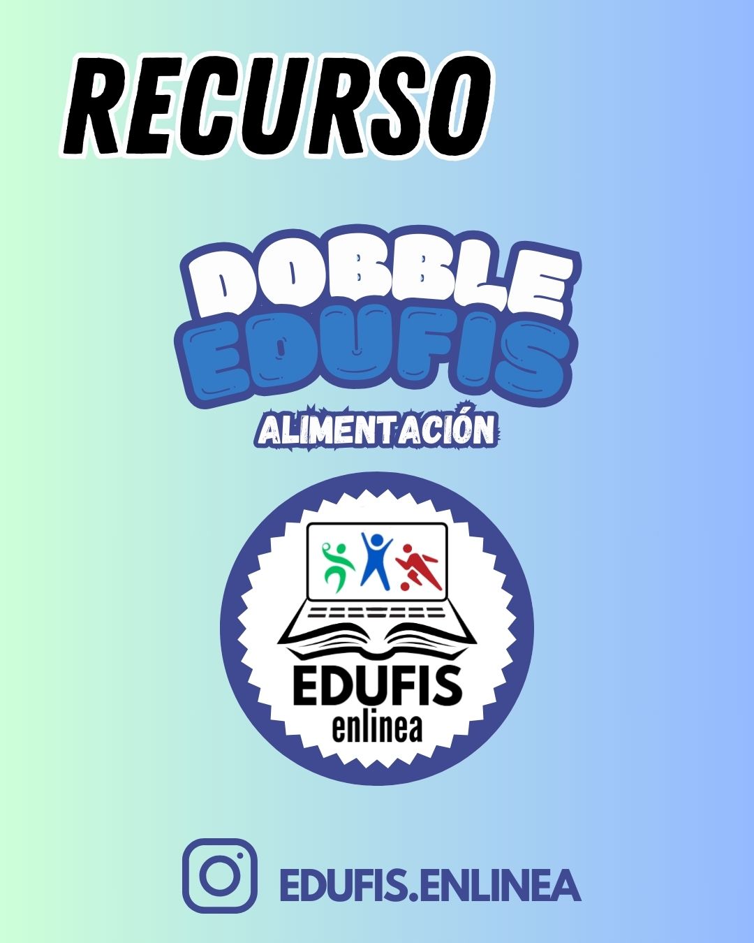 EDUFIS.ENLINEA- DOBBLE ALIMENTACIÓN